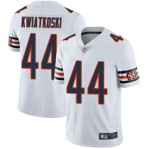 Chicago Bears Limited White Men Nick Kwiatkoski Road Jersey NFL Football 44 Vapor Untouchable